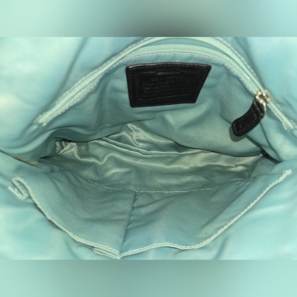 Coach Black and Gray Signature Medium Crossbody Bag - Picture 6 of 10